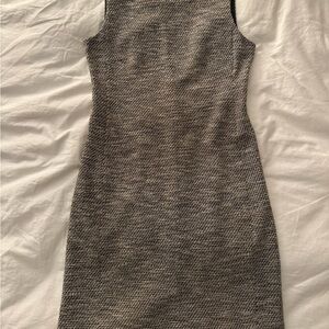 Theory - Grey / Taupe tweed dress